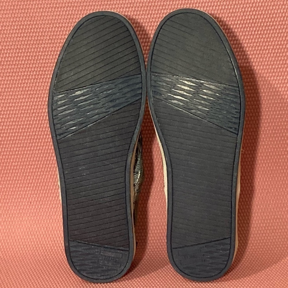 Toms Mens Palm Leaf Pattern Multi Colored Lace Up Casual Sneaker Shoes - Sz 11.5 - Picture 9 of 13